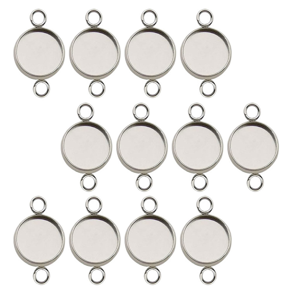 20 piezas de eslabones conecto - Bezels Set Pendant reseña y precio